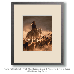 Cowgirl Herding Cats Art