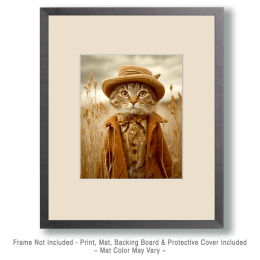 Hank the Country Cat Art