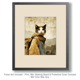 The Wanderer Cat Art