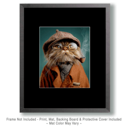 The Old Porf Cat Art