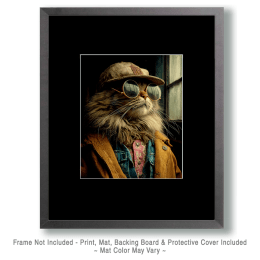 Maine Man Cat Art