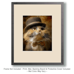Eugene - Cats in Hats Art