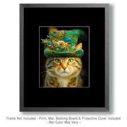 Fancy Fred - Cats in Hats Art