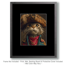 Pirate Bob - Cats in Hats Art