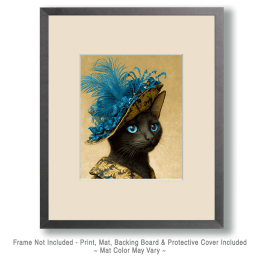 Miss Bella - Cats in Hats Art