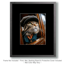 Carl - Cats in Hats Art