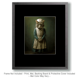 Nurse Betty - Cats in Hats Art
