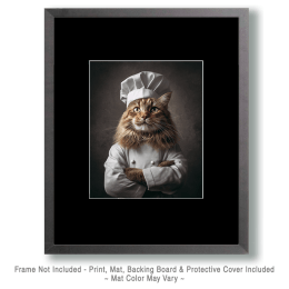 The Chef - Cats in Hats Art