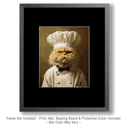 Chef Gordon - Cats in Hats Art