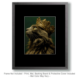 His Royal Highness - Cats in Hats Art
