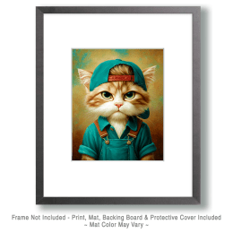 Ralph - Cats in Hats Art