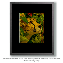 Hidden Cheetah Art
