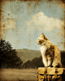 Waiting Cat