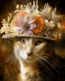 Priscilla - Cats in Hats