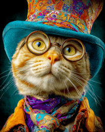 The Crazy Professor - Cats in Hats