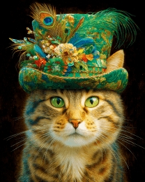 Fancy Fred - Cats in Hats