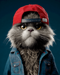 Bruce - Cats in Hats