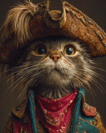Pirate Pete - Cats in Hats