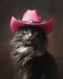 Cowgirl Sally - Cats in Hats