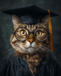The Graduate - Cats in Hats