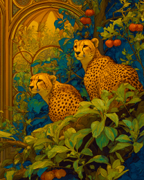 Nouveau Cheetah Pair