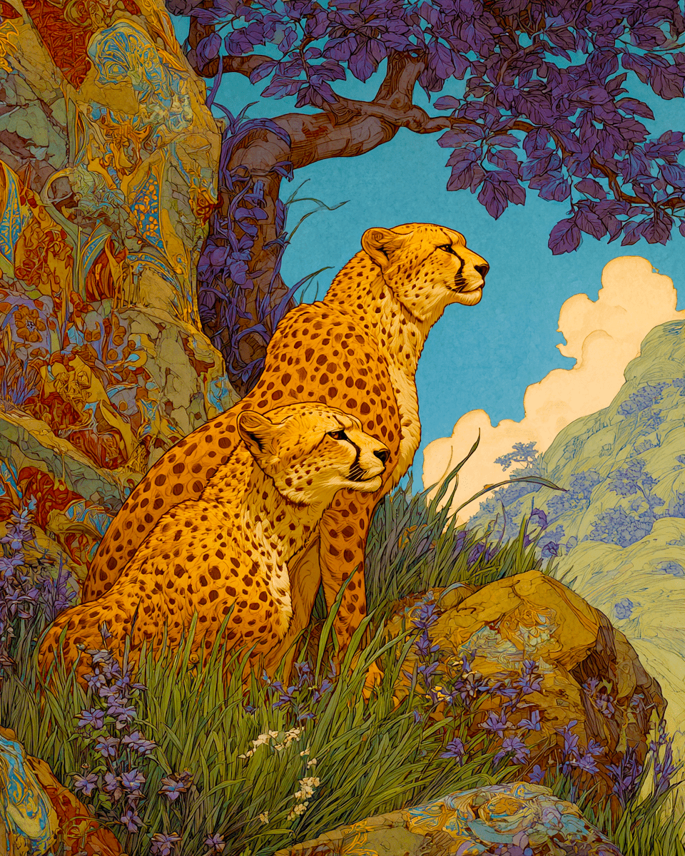 Luministic Cheetah Pair