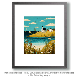 Folk Art Church on Coast Art