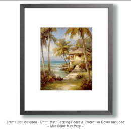 Tropical Coast Hideaway Art