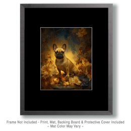 Fawn French Bulldog Art