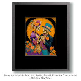 DiA-DE-MUERTOS - Skeletons in Love Art