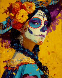 Senorita Beauchamp - DiA-DE-MUERTOS