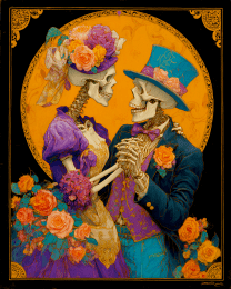DiA-DE-MUERTOS - Skeletons in Love