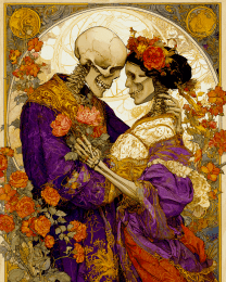 DiA-DE-MUERTOS - Skeletons Love