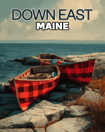 Down East Maine Buffalo Plaid Canoes