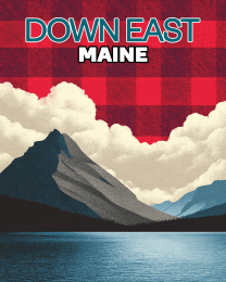 Down East Maine Buffalo Plaid Sky