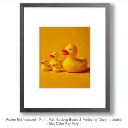 Rubber Ducky Family Art
