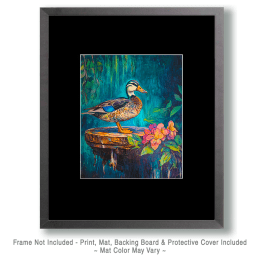 Bright Duck Still-Life Art