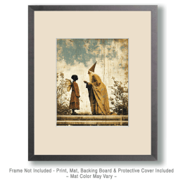 Wizard and Fairy Converse Art