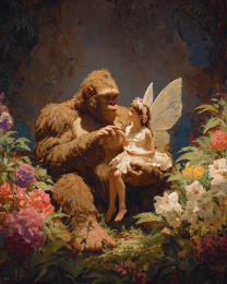 Bigfoot Helps Fairy
