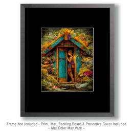 Fairy at Fairy House Art