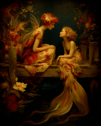 Fairy and Mermaid
