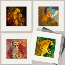 Wholesale Cheetah Art Prints