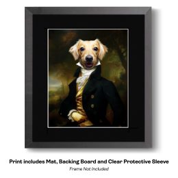 Duke Dobbin the Dachsund art print