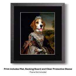 Regal Countess Beagle copy art print