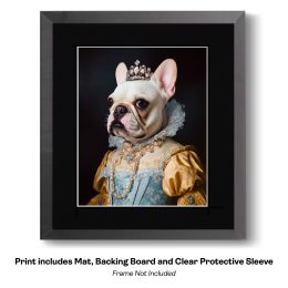 Princess Fiona, the French Bulldog art print