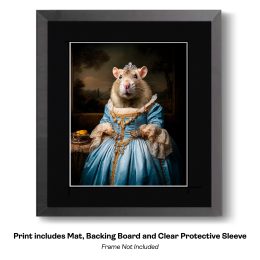 M'Lady Rat art print