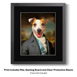 Gentleman Jack, the Jack Russell Terrier art print