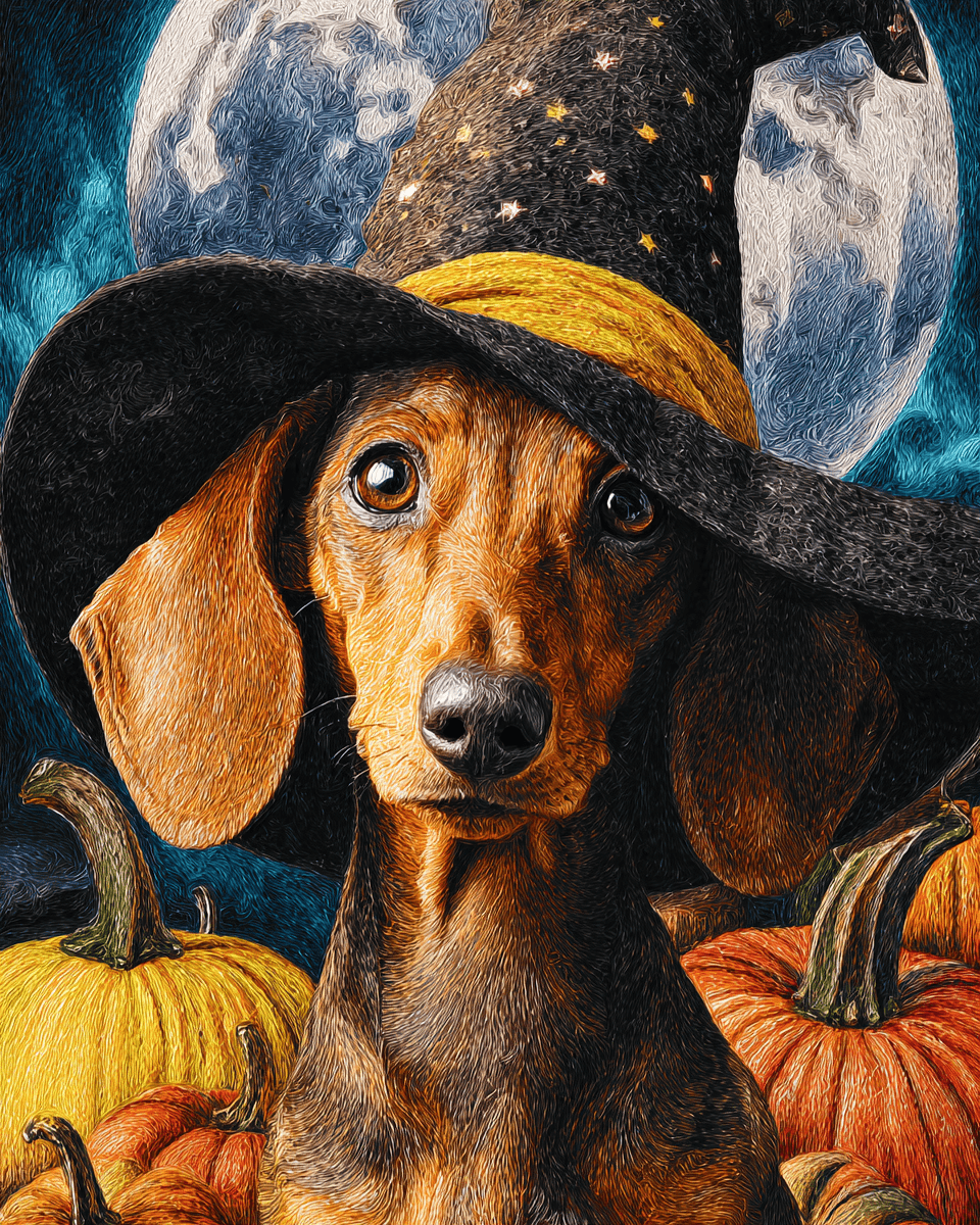 Dachshund Witch