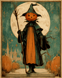 Pumpkinhead Scarecrow