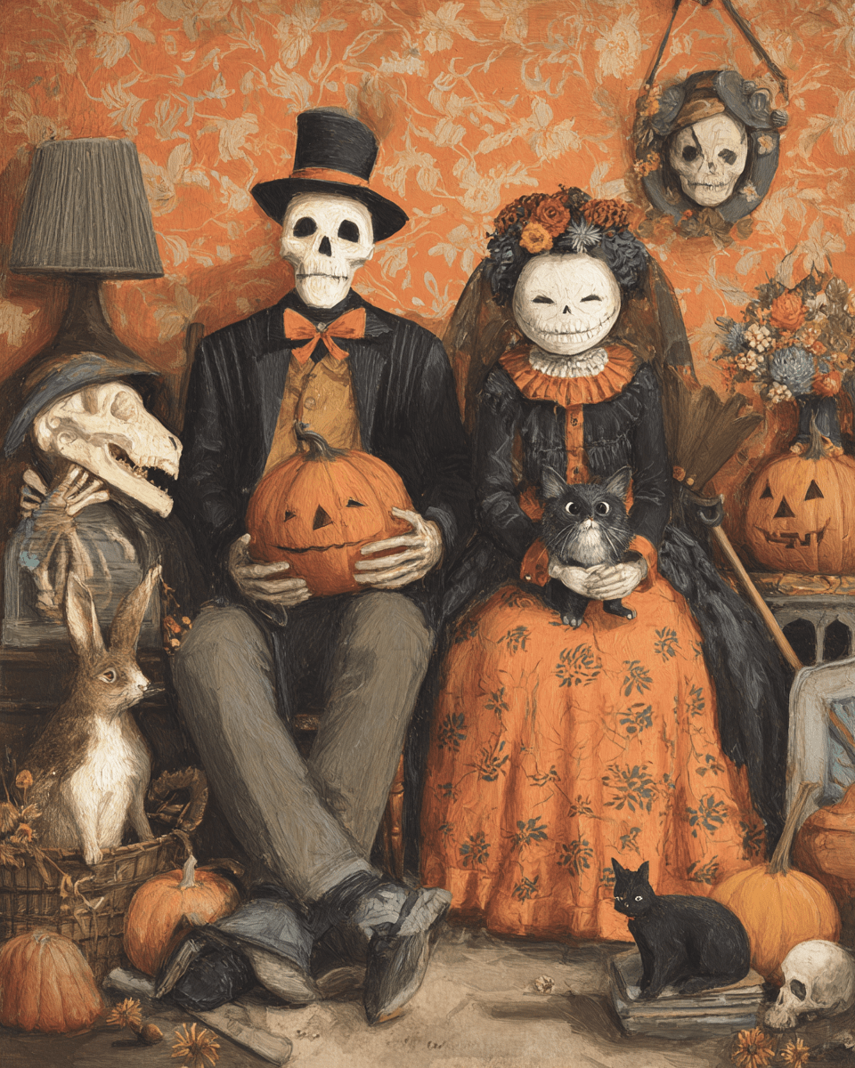 Halloween Family Portrait
